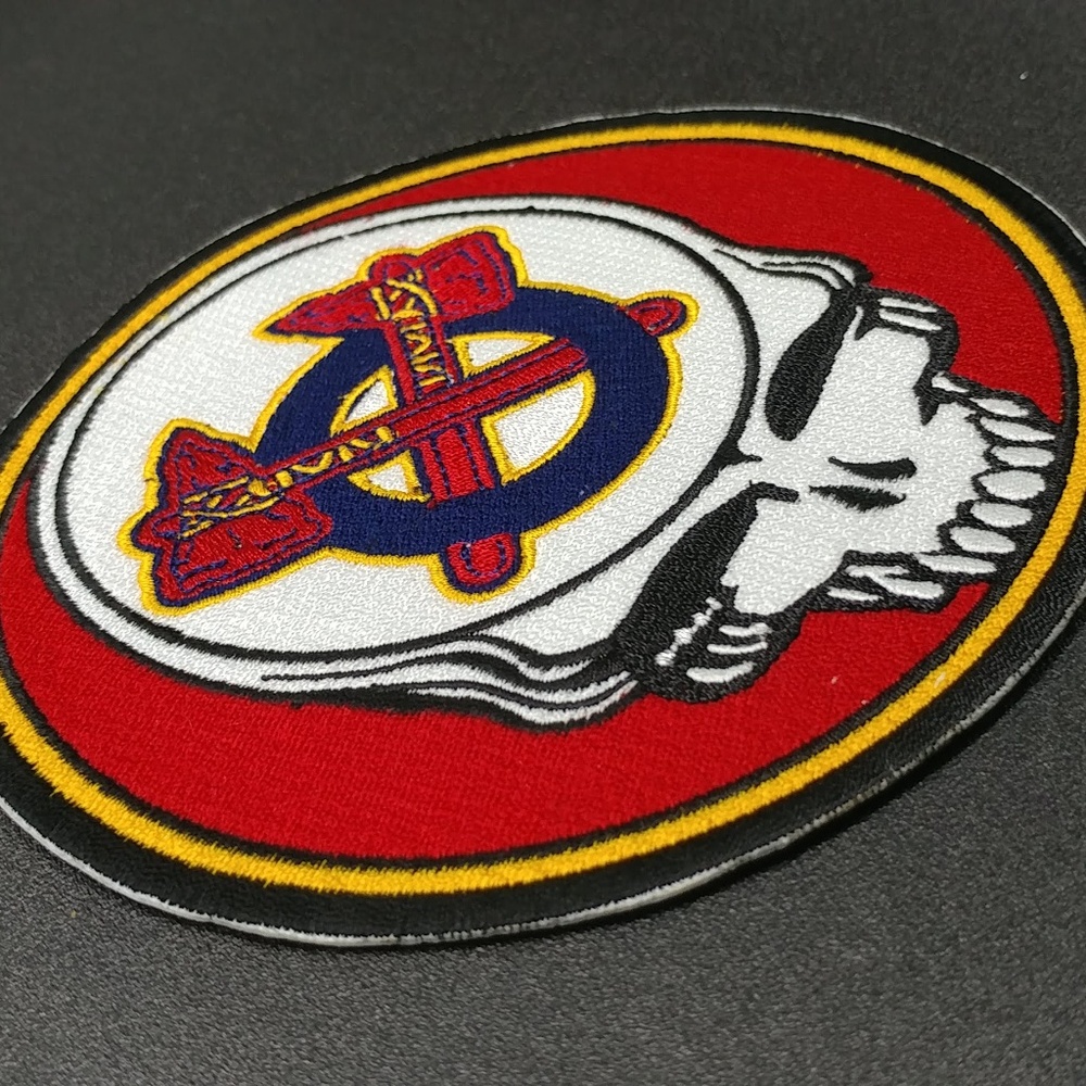Grateful Dead ATL 1876 Braves SYF Patch 2 pack 5.5"